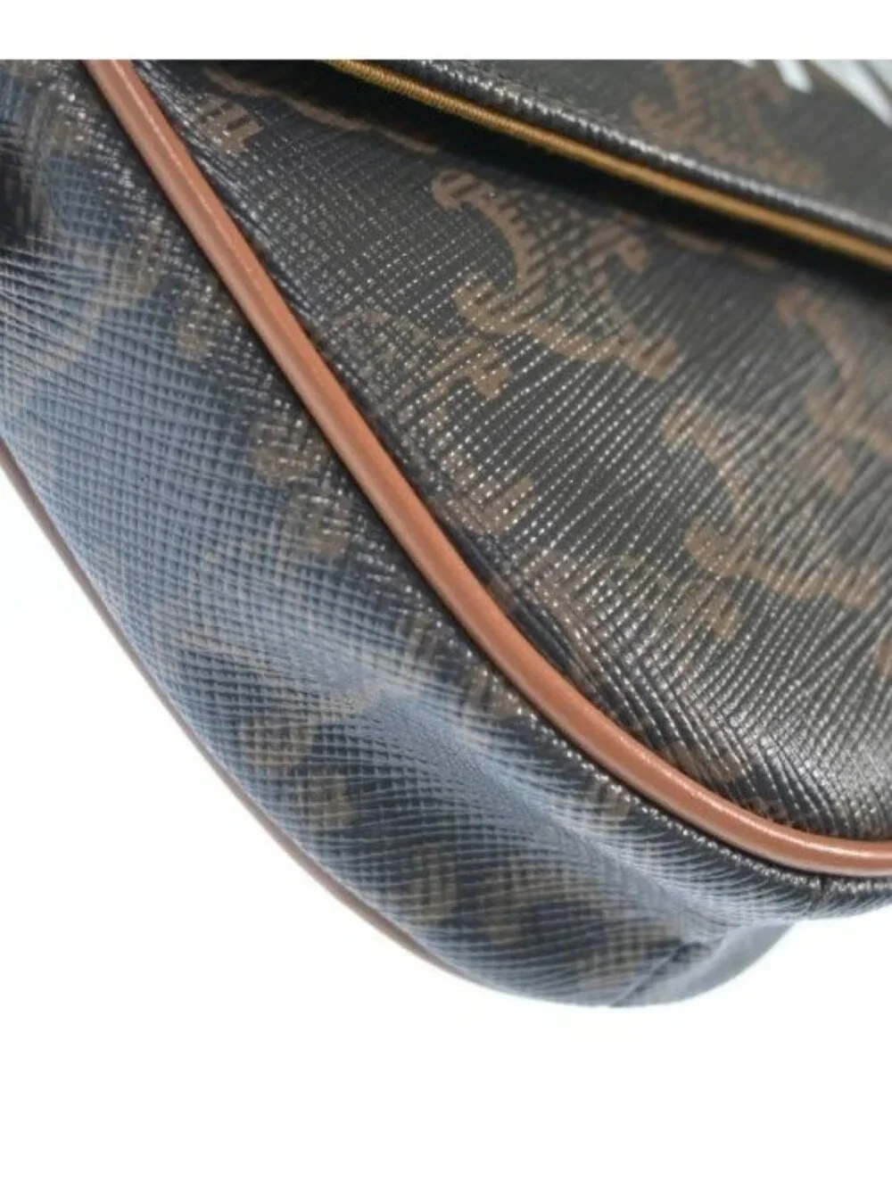 Celine Shoulder Bag Canvas Black - Picture 8 of 10